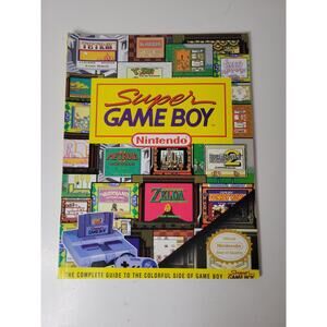 Super Game Boy‎ Nintendo Guide – Vintage Official Booklet